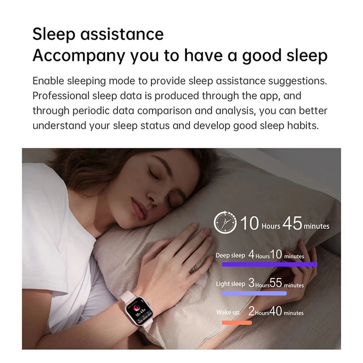 Smart Watch 2025 Android Bluetooth Touch Dial  + Fones De Ouvido | Auriculares