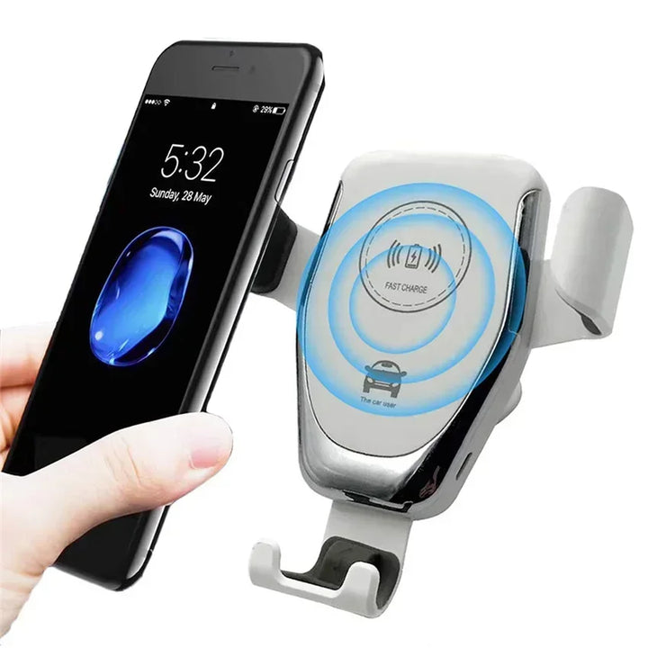 Carregador Rápido 30W Por Indução Para Iphone | Carregador Fast Charge Wireless Mais Seguro Para Carro
