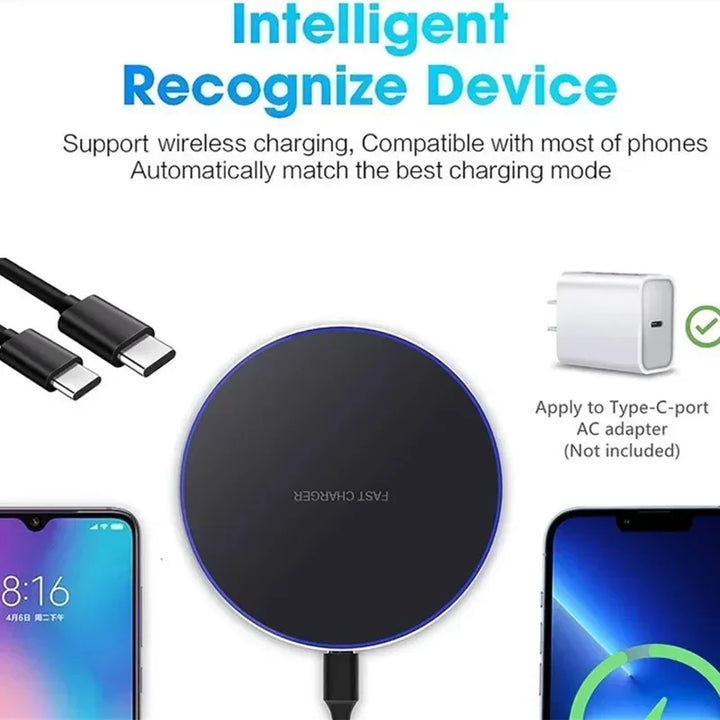Carregador Wireless 200W Para IPhone | Samsung | Xiaomi