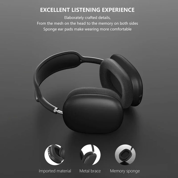 Fones De Ouvidos P9 Wireless | Headphones Noise Reduction