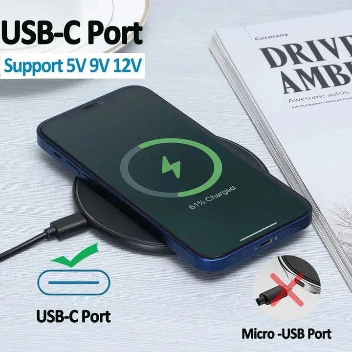 Carregador Wireless 200W Para IPhone | Samsung | Xiaomi