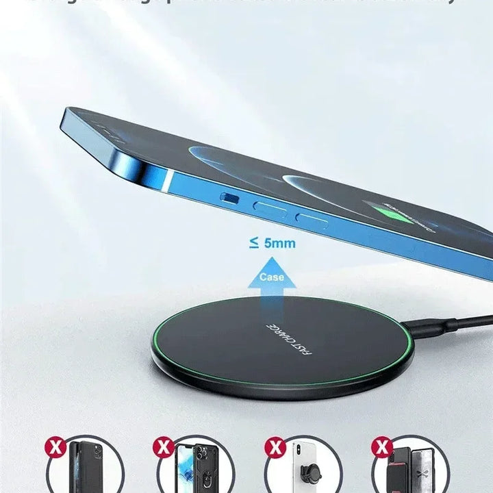 Carregador Wireless 200W Para IPhone | Samsung | Xiaomi